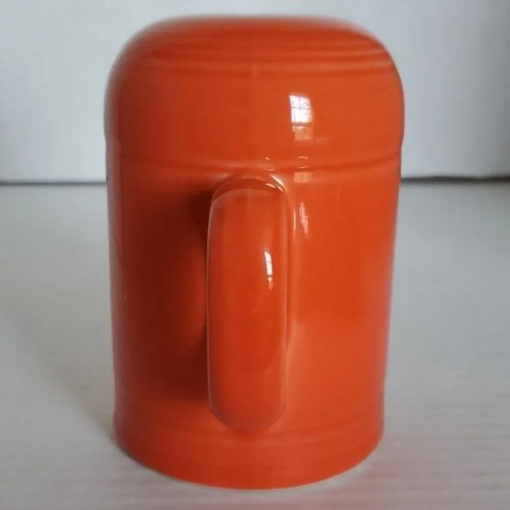 Fiestaware Fiesta Pepper Shaker Extra Large Range Ceramic Container Poppy Orange